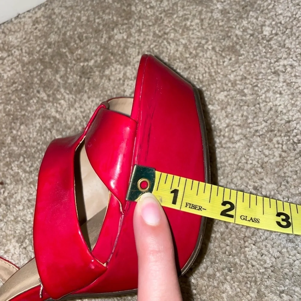 Delicious Brand Platform Red Heels